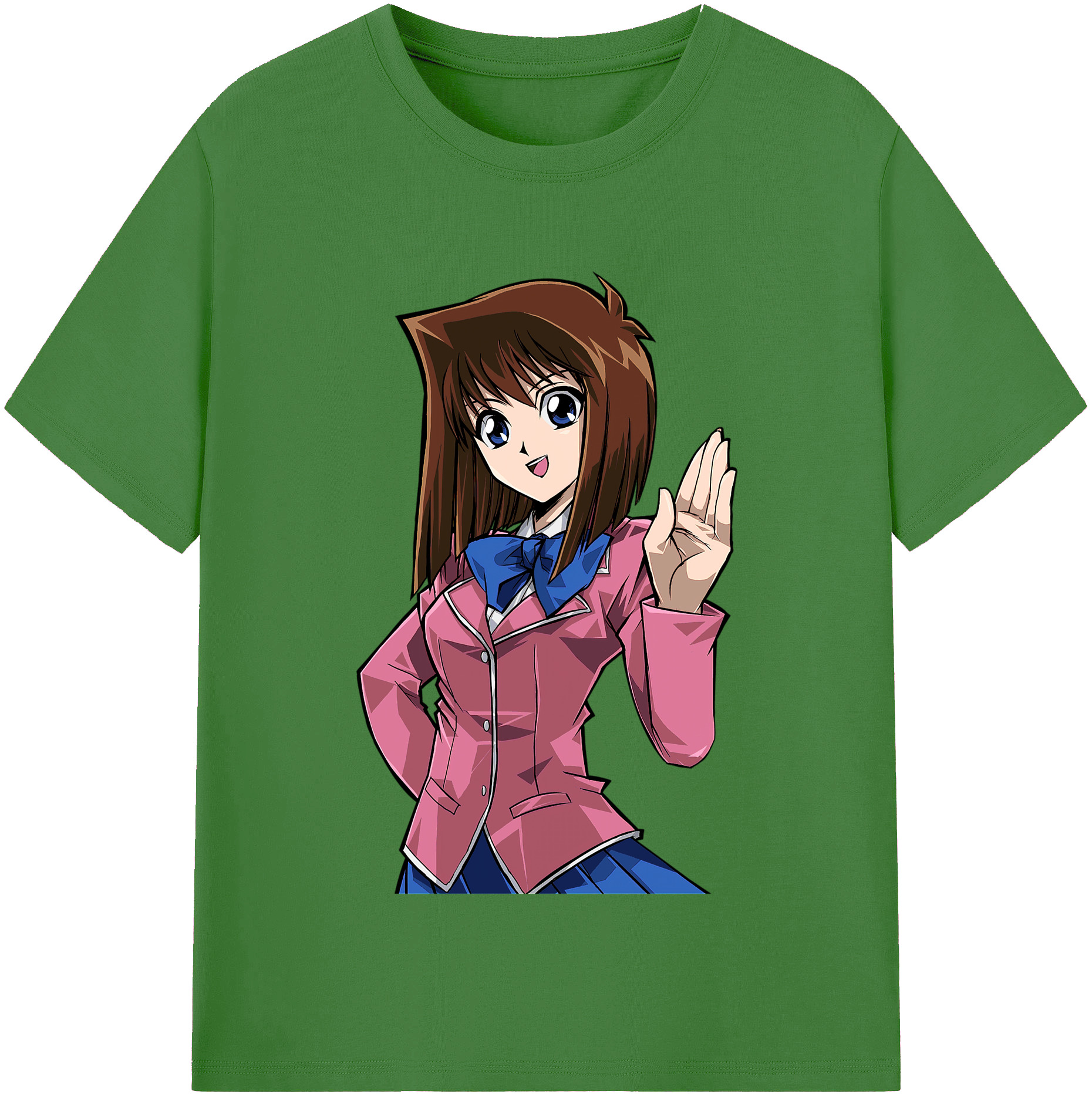 （画像用） 遊☆戯☆王 Yu-Gi-Oh! レディースカジュアルプリントTシャツ（綿100％）